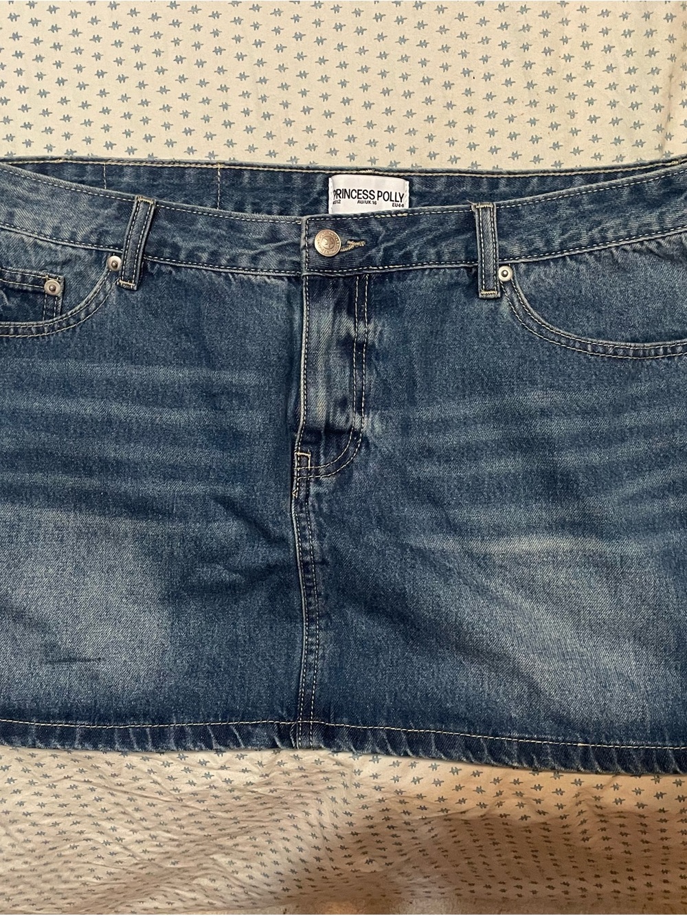 Princess Polly Denim Mini Skirt